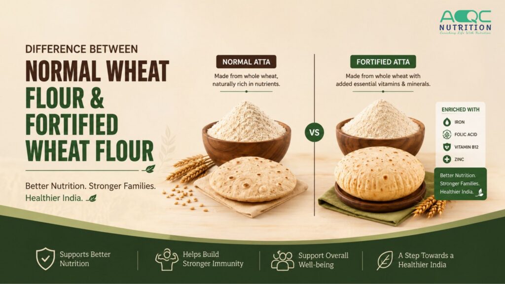 Normal Atta and Fortified Atta
