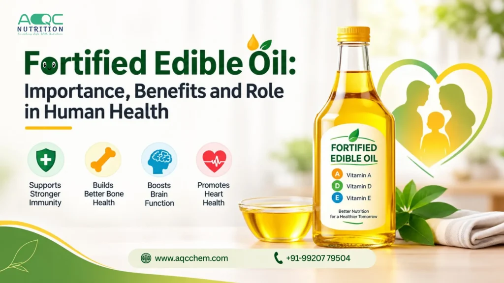 Fortified Edible Oil